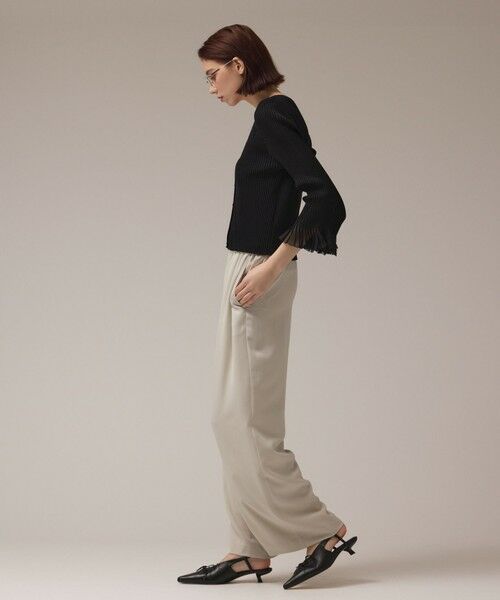 GRACE CONTINENTAL / グレースコンチネンタル カーディガン・ボレロ | シアーフリルニットカーディガン | 詳細17