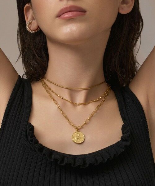 GRACE CONTINENTAL / グレースコンチネンタル ネックレス・ペンダント・チョーカー | コインレイヤードネックレス | 詳細8