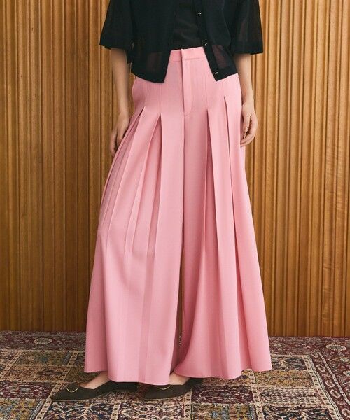GRACE CONTINENTAL / グレースコンチネンタル その他パンツ | ボックスプリーツパンツ | 詳細3