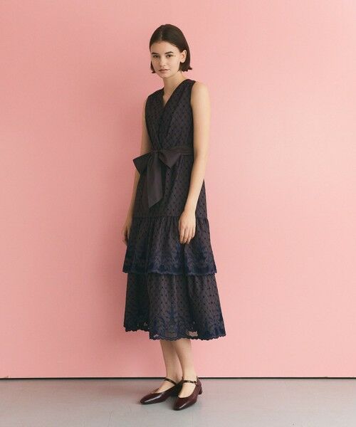 GRACE CONTINENTAL / グレースコンチネンタル ロング・マキシ丈ワンピース | カットワークembドレス | 詳細10