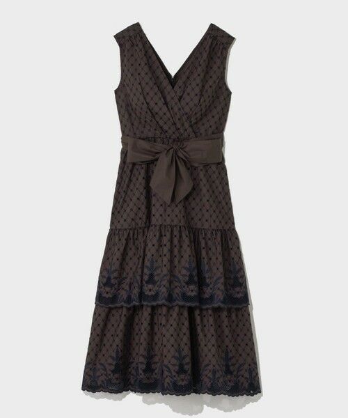 GRACE CONTINENTAL / グレースコンチネンタル ロング・マキシ丈ワンピース | カットワークembドレス | 詳細14