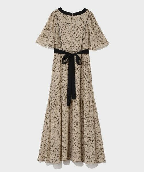 GRACE CONTINENTAL / グレースコンチネンタル ロング・マキシ丈ワンピース | ドットフレアスリーブマキシ | 詳細6