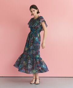 GRACE CONTINENTAL / グレースコンチネンタル ロング・マキシ丈ワンピース | ボタニカルプリントワンピース