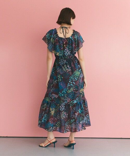 GRACE CONTINENTAL / グレースコンチネンタル ロング・マキシ丈ワンピース | ボタニカルプリントワンピース | 詳細3