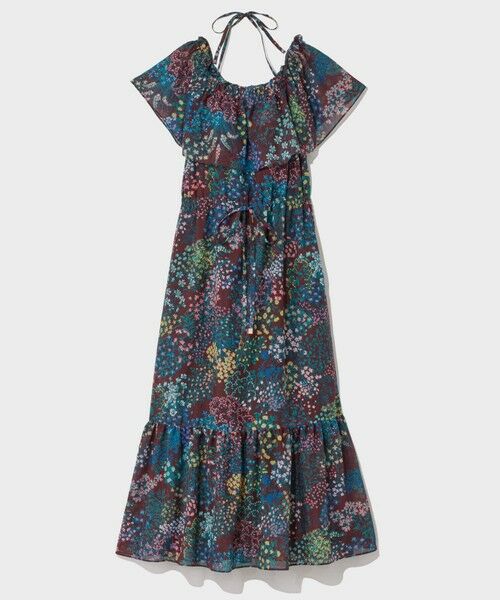 GRACE CONTINENTAL / グレースコンチネンタル ロング・マキシ丈ワンピース | ボタニカルプリントワンピース | 詳細7