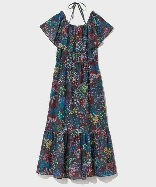 GRACE CONTINENTAL / グレースコンチネンタル ロング・マキシ丈ワンピース | ボタニカルプリントワンピース | 詳細8