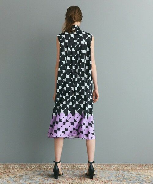 GRACE CONTINENTAL / グレースコンチネンタル ミニ丈・ひざ丈ワンピース | ハートラインボウタイワンピース | 詳細7