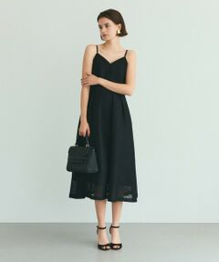 GRACE CONTINENTAL / グレースコンチネンタル ロング・マキシ丈ワンピース | メッシュツイードキャミドレス