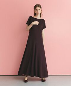 GRACE CONTINENTAL / グレースコンチネンタル ロング・マキシ丈ワンピース | バックオープンポンチワンピース