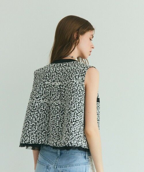 GRACE CONTINENTAL / グレースコンチネンタル ドレス | フェザーembドレス | 詳細9