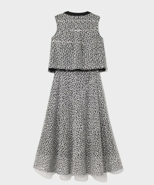 GRACE CONTINENTAL / グレースコンチネンタル ドレス | フェザーembドレス | 詳細11