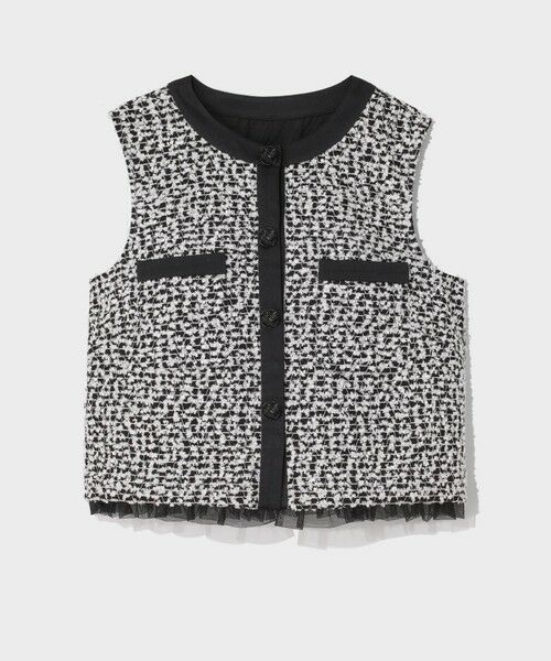 GRACE CONTINENTAL / グレースコンチネンタル ドレス | フェザーembドレス | 詳細12