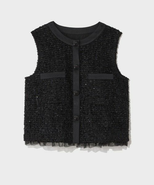 GRACE CONTINENTAL / グレースコンチネンタル ドレス | フェザーembドレス | 詳細26