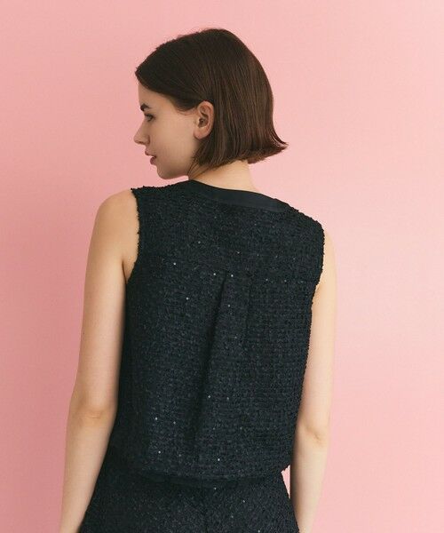 GRACE CONTINENTAL / グレースコンチネンタル ドレス | フェザーembドレス | 詳細20