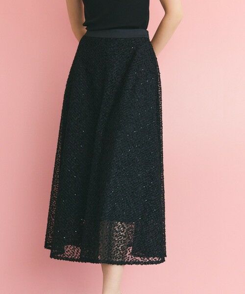 GRACE CONTINENTAL / グレースコンチネンタル ドレス | フェザーembドレス | 詳細21