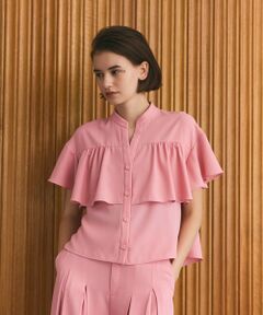 GRACE CONTINENTAL / グレースコンチネンタル シャツ・ブラウス | ラッフルレイヤードブラウス