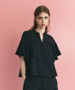 GRACE CONTINENTAL / グレースコンチネンタル シャツ・ブラウス | ラッフルレイヤードブラウス