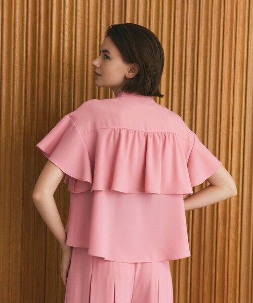 GRACE CONTINENTAL / グレースコンチネンタル シャツ・ブラウス | ラッフルレイヤードブラウス | 詳細4