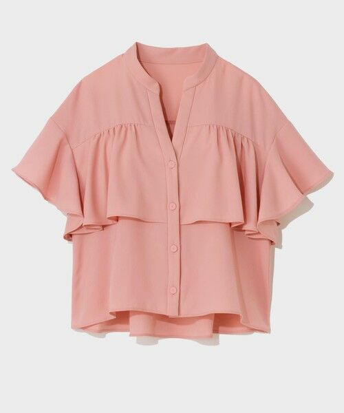 GRACE CONTINENTAL / グレースコンチネンタル シャツ・ブラウス | ラッフルレイヤードブラウス | 詳細5