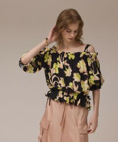 GRACE CONTINENTAL / グレースコンチネンタル シャツ・ブラウス | リゾートフラワートップ