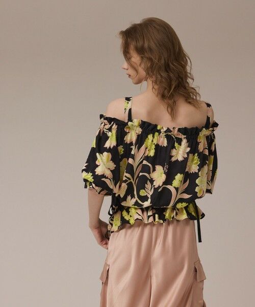 GRACE CONTINENTAL / グレースコンチネンタル シャツ・ブラウス | リゾートフラワートップ | 詳細4
