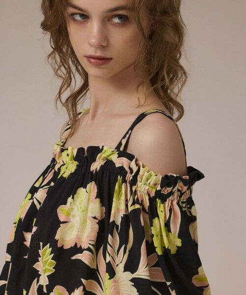 GRACE CONTINENTAL / グレースコンチネンタル シャツ・ブラウス | リゾートフラワートップ | 詳細5