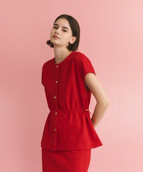 GRACE CONTINENTAL / グレースコンチネンタル カットソー | ダブルクロスジャージトップ | 詳細1