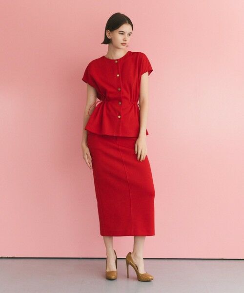 GRACE CONTINENTAL / グレースコンチネンタル カットソー | ダブルクロスジャージトップ | 詳細2