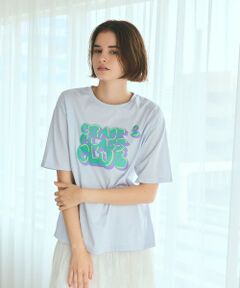 GRACE CONTINENTAL / グレースコンチネンタル カットソー | グラフィティプリントTシャツ
