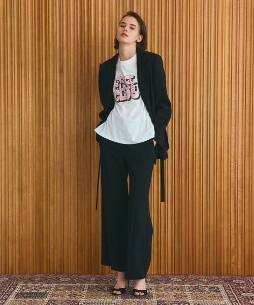 GRACE CONTINENTAL / グレースコンチネンタル グラフィティプリントTシャツ グラフィティプリントTシャツ / GRACE CONTINENTAL | GRACE