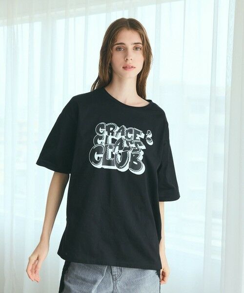 グラフィティプリントTシャツ （カットソー）｜GRACE