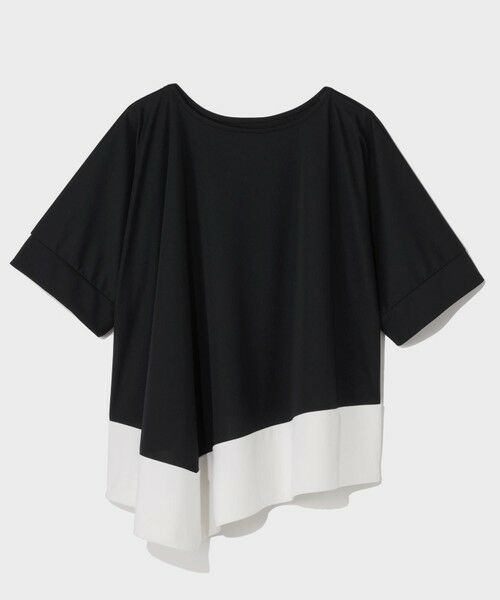 GRACE CONTINENTAL / グレースコンチネンタル カットソー | バイカラーアシメトップ | 詳細10