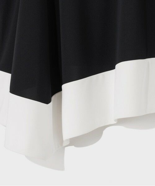 GRACE CONTINENTAL / グレースコンチネンタル カットソー | バイカラーアシメトップ | 詳細12