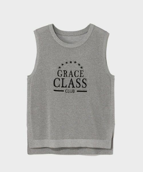 GRACE CONTINENTAL / グレースコンチネンタル その他トップス | ラメジャガードノースリーブ | 詳細11