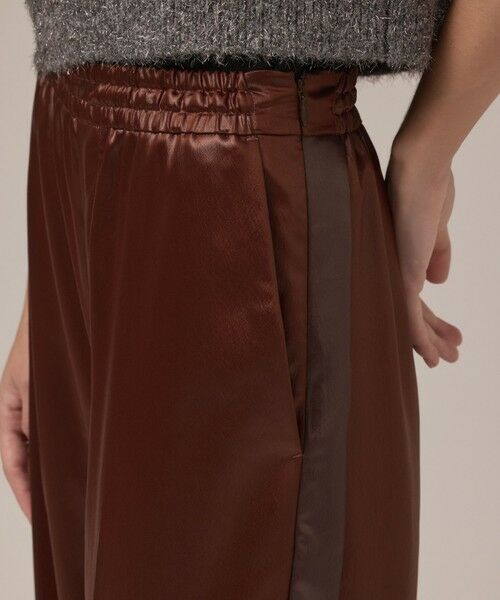 GRACE CONTINENTAL / グレースコンチネンタル その他パンツ | レザーライクパンツ | 詳細7