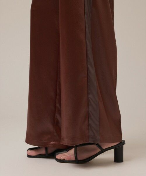 GRACE CONTINENTAL / グレースコンチネンタル その他パンツ | レザーライクパンツ | 詳細8