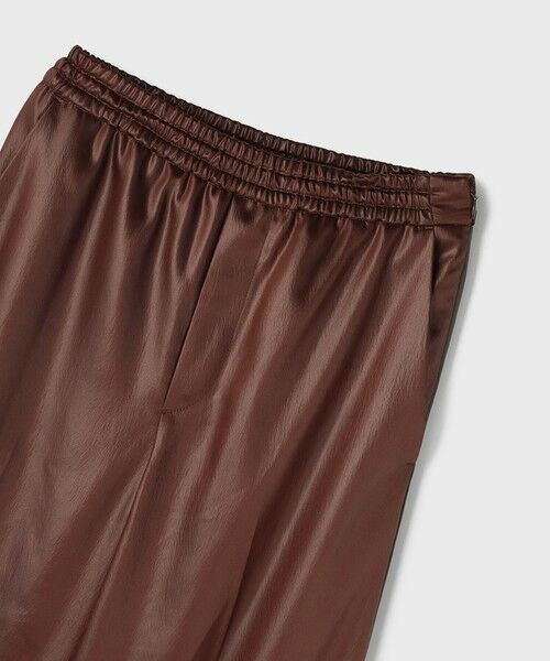 GRACE CONTINENTAL / グレースコンチネンタル その他パンツ | レザーライクパンツ | 詳細11