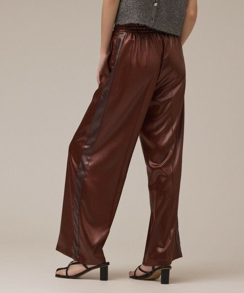 GRACE CONTINENTAL / グレースコンチネンタル その他パンツ | レザーライクパンツ | 詳細4