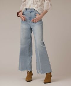 GRACE CONTINENTAL / グレースコンチネンタル デニムパンツ | バギーデニムパンツ