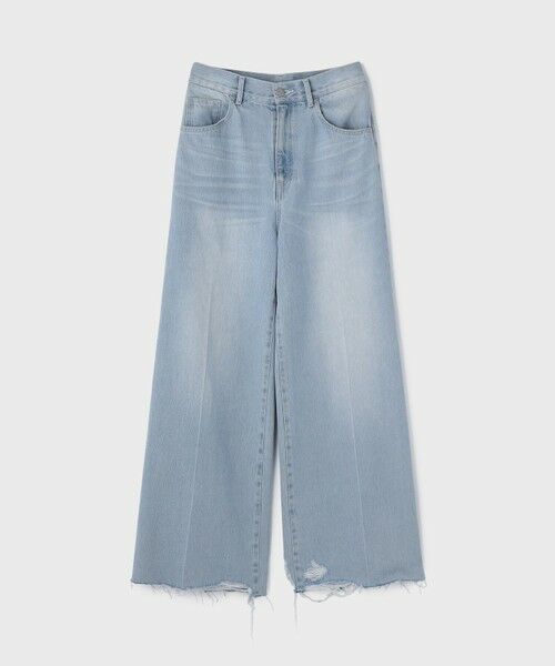 GRACE CONTINENTAL / グレースコンチネンタル デニムパンツ | バギーデニムパンツ | 詳細11