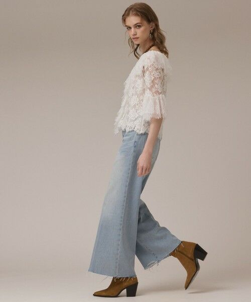 GRACE CONTINENTAL / グレースコンチネンタル デニムパンツ | バギーデニムパンツ | 詳細2