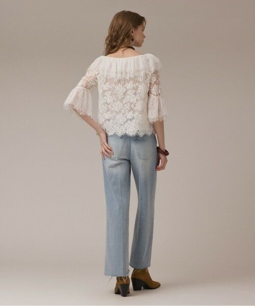 GRACE CONTINENTAL / グレースコンチネンタル デニムパンツ | バギーデニムパンツ | 詳細3