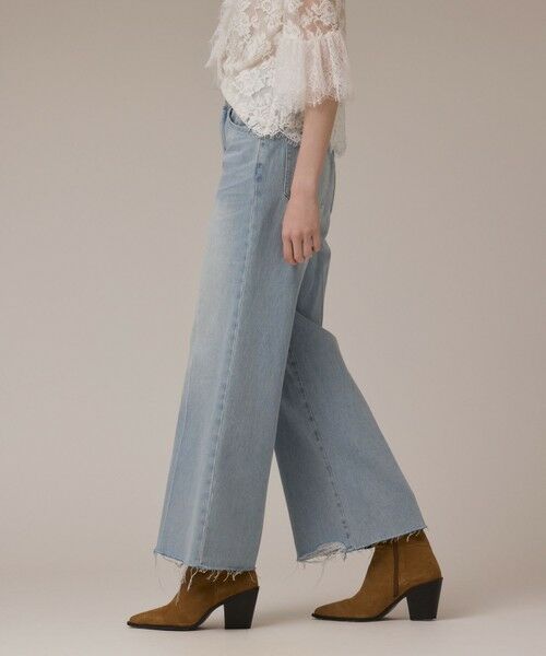 GRACE CONTINENTAL / グレースコンチネンタル デニムパンツ | バギーデニムパンツ | 詳細4