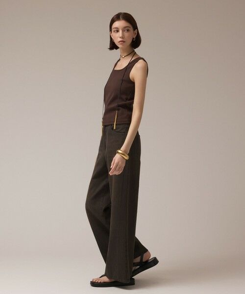 GRACE CONTINENTAL / グレースコンチネンタル デニムパンツ | バギーデニムパンツ | 詳細12