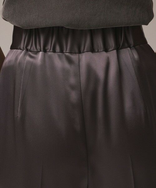 GRACE CONTINENTAL / グレースコンチネンタル その他パンツ | トリアセサテンワイドパンツ | 詳細12