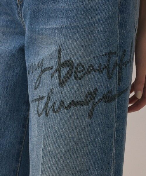 GRACE CONTINENTAL / グレースコンチネンタル デニムパンツ | バギ−デニムパンツ (My Beautiful Things) | 詳細5