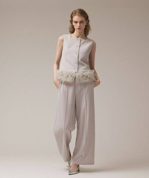 GRACE CONTINENTAL / グレースコンチネンタル その他パンツ | ワイドジャージパンツ | 詳細2