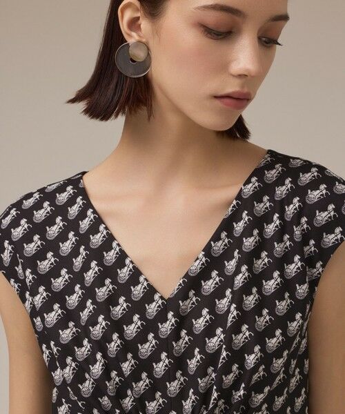 GRACE CONTINENTAL / グレースコンチネンタル サロペット・オールインワン | ホースプリントサロペット | 詳細10