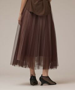 GRACE CONTINENTAL / グレースコンチネンタル ロング・マキシ丈スカート | チュールリバーシブルスカート