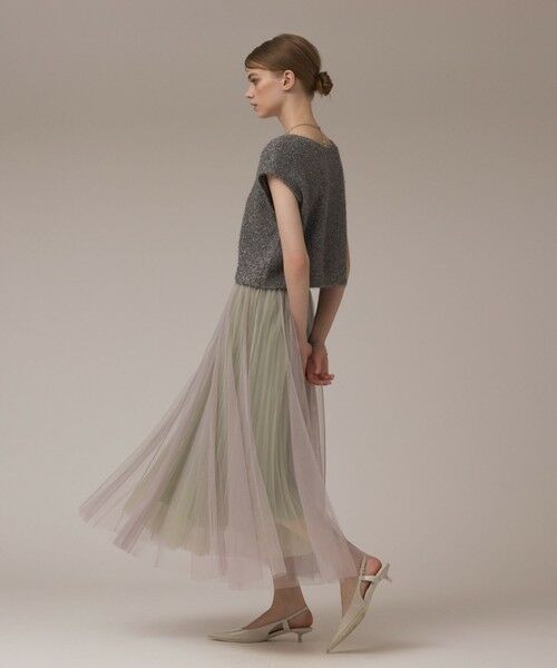 GRACE CONTINENTAL / グレースコンチネンタル ロング・マキシ丈スカート | チュールリバーシブルスカート | 詳細2